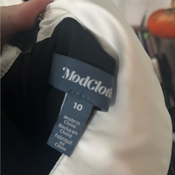 Modcloth Black and White Dress - Picture 2 of 2